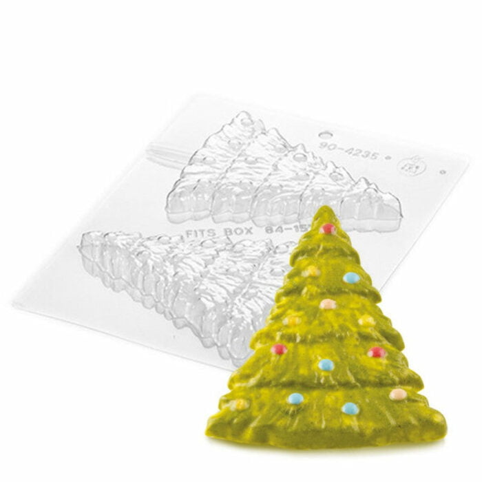 Φόρμα γλειφιτζούρι χριστουγεννιάτικο δέντρο 2θ 170x135x34mm