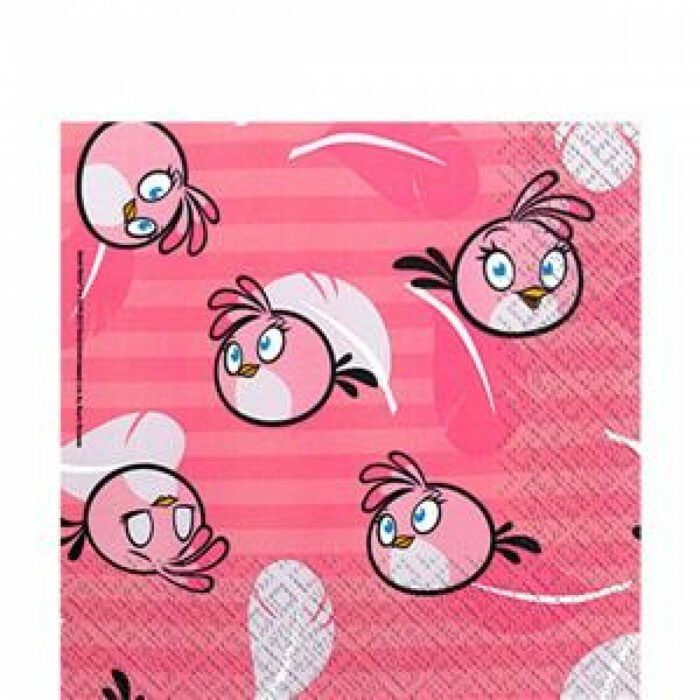 Χαρτοπετσέτες pink bird
