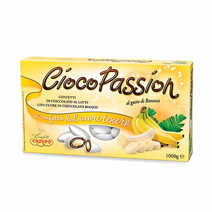 Ciocopassion - Κουφέτα με γεύση μπανάνα (gluten free)