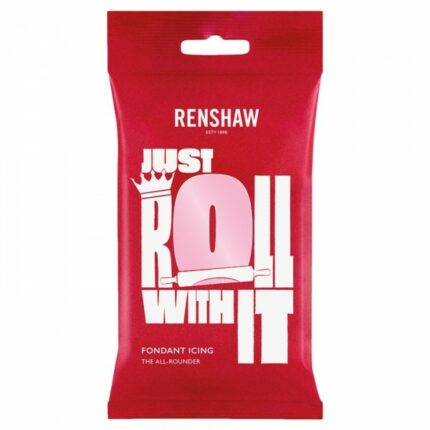 Πάστα Ζάχαρης Renshaw Fondant Ροζ 250g