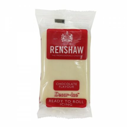 Πάστα Ζάχαρης Renshaw Λευκή Σοκολάτα με γεύση Σοκολάτα 250g BB:20/10/2023