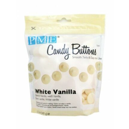 Candy Melts PME Λευκό (κρεμ) 340g