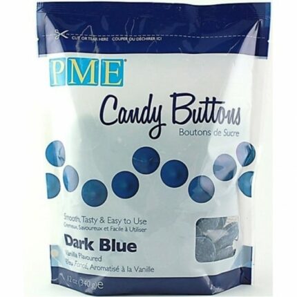 Candy Melts PME Μπλε Σκούρο 340g