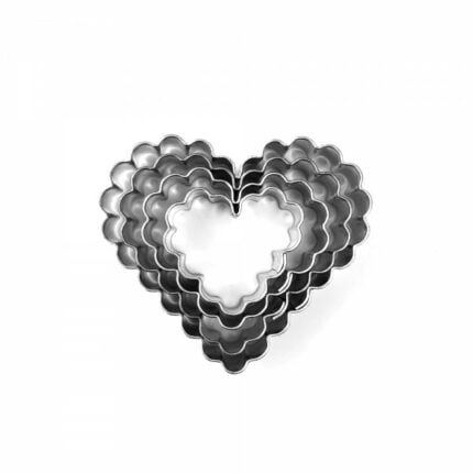 Κουπάτ Κυμματιστή Καρδιά   x4 30-58mm