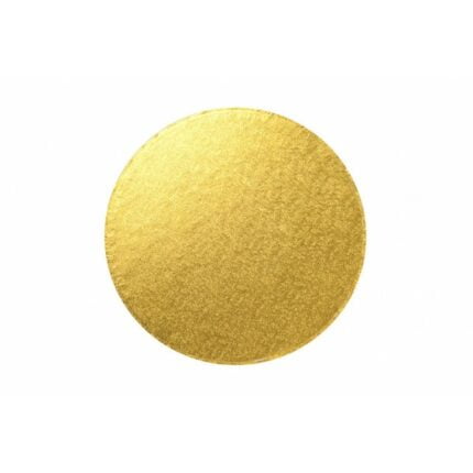 Δίσκος Στρογγυλός 1.3cm Χρυσό 30cm