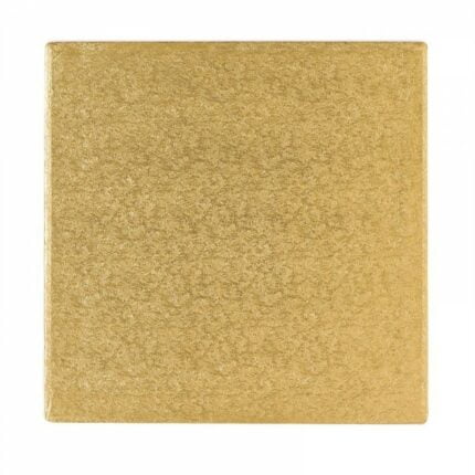 Δίσκος Τετράγωνος 1.3cm Χρυσό 23cm