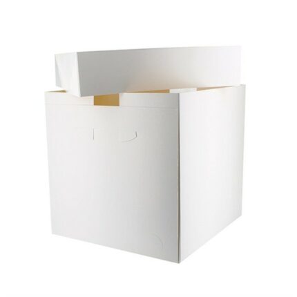Κουτί Τούρτας Λευκό 30x30x30cm