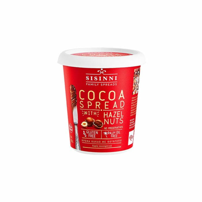 Πραλίνα Cocoa Spread Με Φουντούκι (400gr)