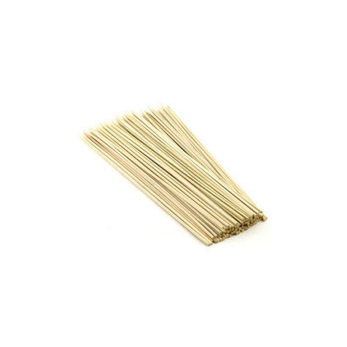 Καλαμάκια Bamboo Για Σουβλάκι Κίνας (24cmx4mm) (100 τεμάχια)