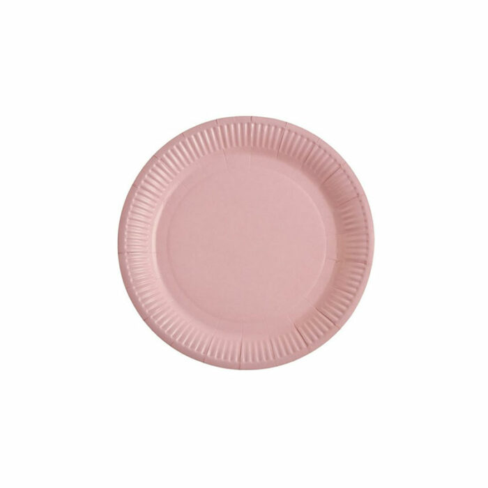 Πιάτα Μονόχρωμα Ροζ 18cm (10 τεμάχια)