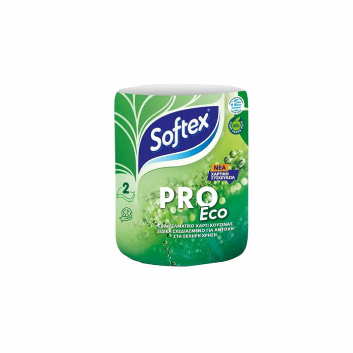 Χαρτί Κουζίνας Softex Pro Eco 2φυλλο (450gr)