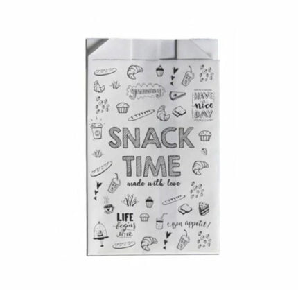 Χαρτοσακούλες Greaseproof Snack Time 12x22 εκ. (100gr.)