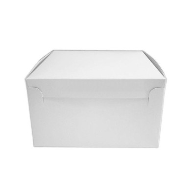 Λευκό Χάρτινο Κουτί για τούρτες και γλυκά 25
